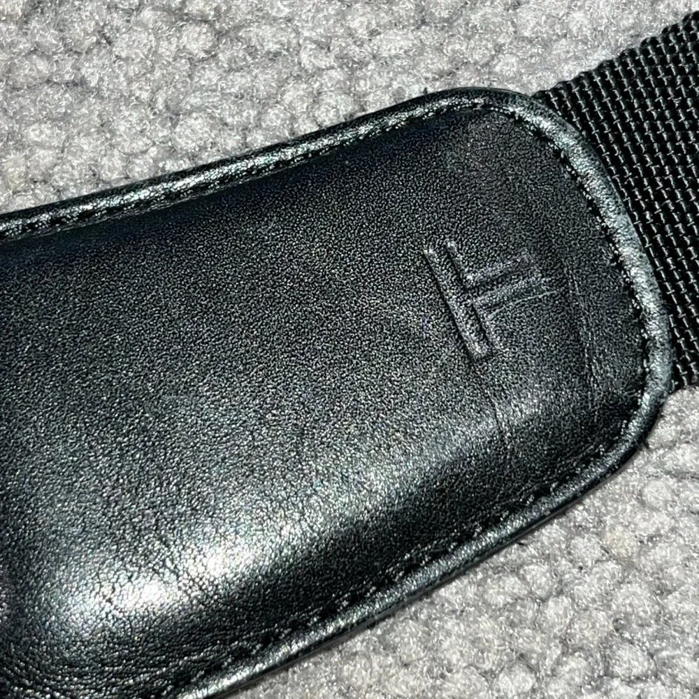 TUMI 26516D4 Compact Large Screen Nylon & Leather Computer Brief Case Black EUC